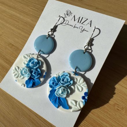 Dupla kör -  kék virágos kert