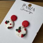 2 részes kör bedugós - magyal díszítésű