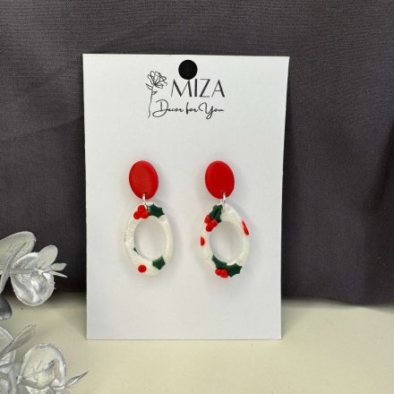 2 részes ovális fánk - magyal díszítésű