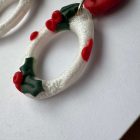 2 részes ovális fánk - magyal díszítésű