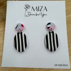 2 részes ovál bedugós - Zebra Mood