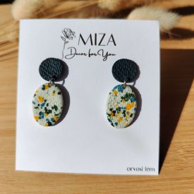 2 részes ovál bedugós - fürjtojás kollekció - petrol