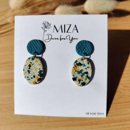 2 részes ovál bedugós - fürtojás kollekció - petrol