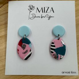 2 részes ovál bedugós - Zebra Mood 2