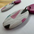 2 részes ovál bedugós - Pasztell Terrazzo