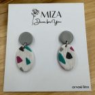 2 részes ovál bedugós - Pasztell Terrazzo 2