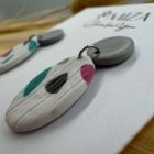 2 részes ovál bedugós - Pasztell Terrazzo 2