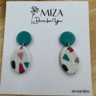 2 részes ovál bedugós - Pasztell Terrazzo 3