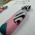 2 részes pálca bedugós - Zebra Mood