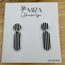 2 részes pálca bedugós - zebra