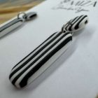 2 részes pálca bedugós - zebra