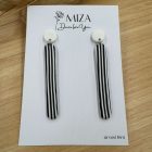 2 részes hosszú pálca bedugós - zebra