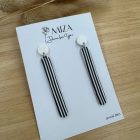 2 részes hosszú pálca bedugós - zebra