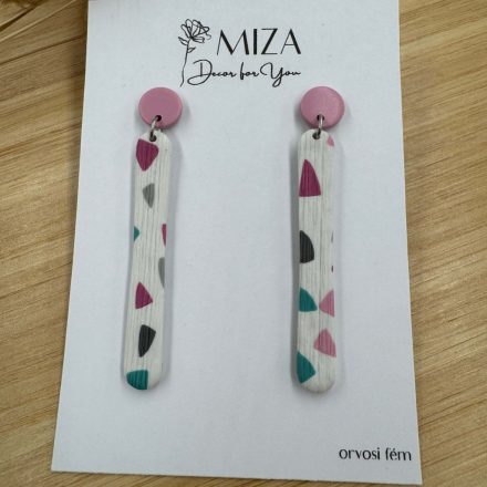 2 részes hosszú pálca bedugós - Pasztell Terrazzo