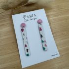 2 részes hosszú pálca bedugós - Pasztell Terrazzo