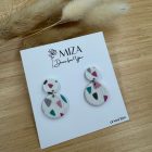 2 részes kör bedugós - Pasztell Terrazzo