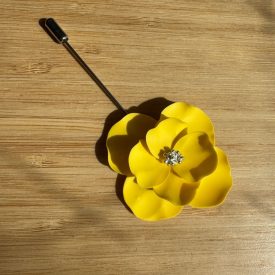 Amarilla bross - világos sárga