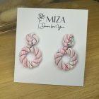 2 részes csavart fánk - cukorka