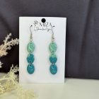 Tripla ovál lógós - pasztell zöld