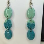 Tripla ovál lógós - pasztell zöld