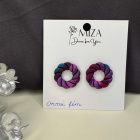 Csavart fánk - lila tarka