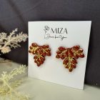 Rozsda - arany levél - lakkozott