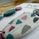 Asszimterikus hármas - Pasztell Terrazzo