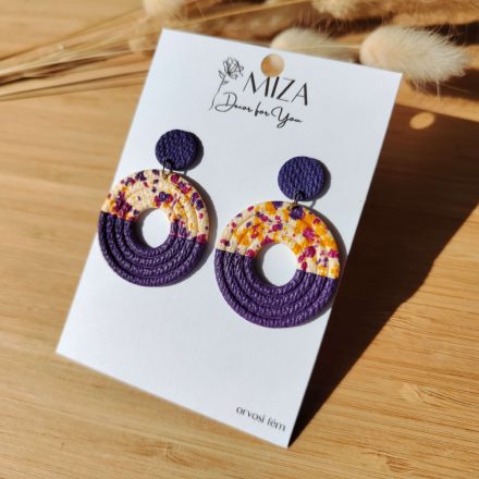 2 részes fánk - fürjtojás kollekció - füge - lila