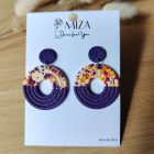 2 részes fánk - fürjtojás kollekció - füge - lila