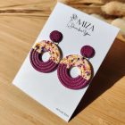 2 részes fánk - fürjtojás kollekció - füge - bíbor