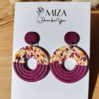 2 részes fánk - fürjtojás kollekció - füge - bíbor