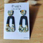 2 részes trapéz fánk - fürjtojás kollekció -petrol - zöld