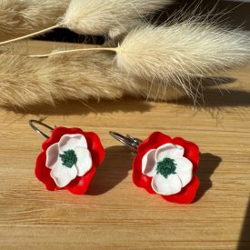 Mini amarilla francia kapcsos alapon - nemzeti trikolor