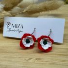 Mini amarilla francia kapcsos alapon - nemzeti trikolor