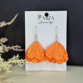 Sziromszoknyás - kis szirmú - pasztell narancs