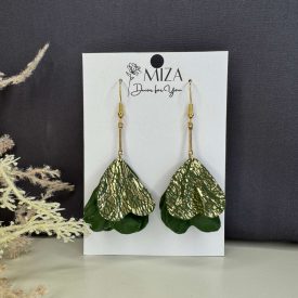 Sziromszoknyás - kis szirmú - oliva - arany