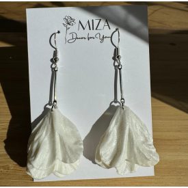 Sziromszoknyás - kis szirmú - fehér - gyöngyház fényű