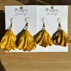 Sziromszoknyás - kis szirmú - arany - metál fényű