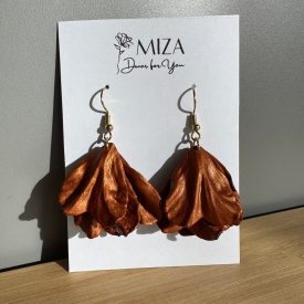 Sziromszoknyás - kis szirmú - bronz - metál fényű