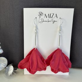 Sziromszoknyás - kis szirmú - kármin piros