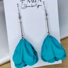 Sziromszoknyás - kis szirmú - türkiz zöld