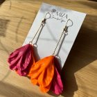 Sziromszoknyás - nagy szirmú - magenta-narancs