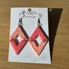 Pikkelyes rombusz - rózsaszín - púder