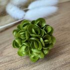 Sziromfelhős gyűrű - aranyfényű zöld