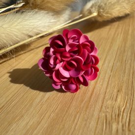 Sziromfelhős gyűrű - rózsaszín tarka